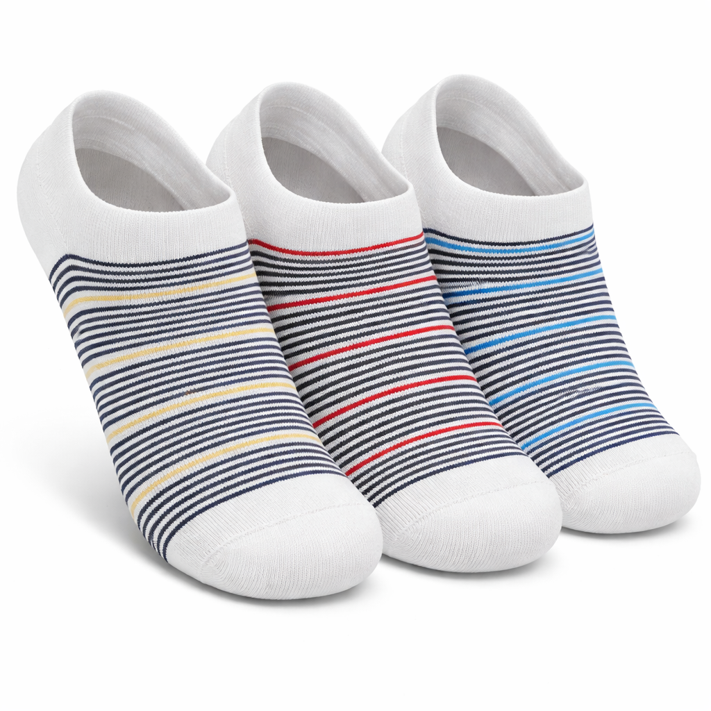 HolaCozy Men’s Cotton Blend No Show Socks – Assorted, Pack of 9 Pairs