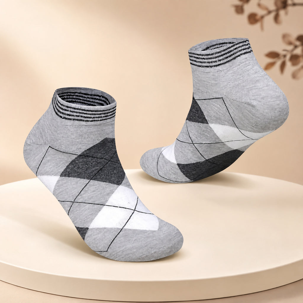 Men's Club Class Ankle Socks (Pack of 3)