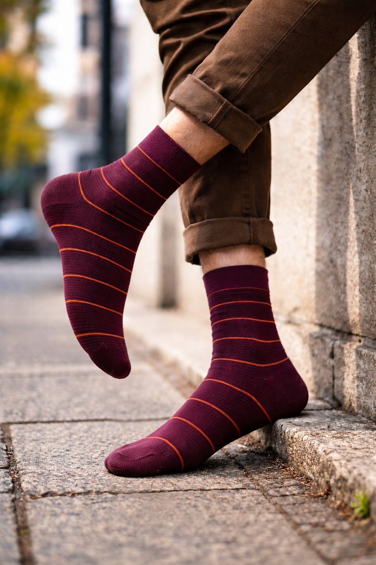 Men wearing Holacozy socks
