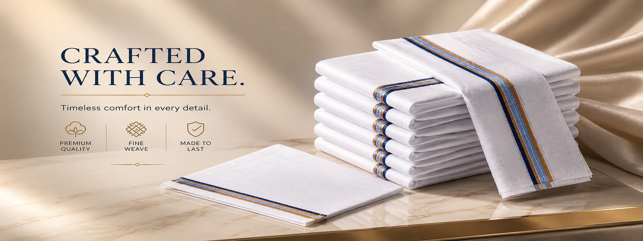 Handkerchief collection banner